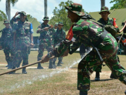 Latihan Penanggulangan Karhutla Digelar Kodim Landak, Babinsa Dilibatkan Aktif