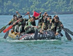 Kodim 1210/Landak Siap Hadapi Banjir, Gelar Latihan Perahu Karet Rutin