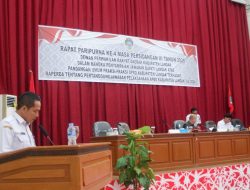 DPRD Landak Sahkan Raperda Pertanggungjawaban APBD 2024, Ini Pesan Wakil Bupati
