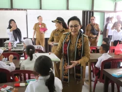 Bupati Karolin Pastikan Program Makan Bergizi Gratis Tembus Hingga ke Pelosok Landak