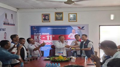 DPD Perindo Landak Rayakan HUT ke-11, Momentum Perkuat Struktur Menuju Pemilu 2029